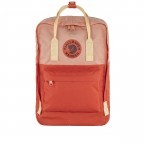 Rucksack Kånken Art Free Horizon mit Laptopfach 15 Zoll Poppy Fields Cotton Sky, Farbe: rot/weinrot, Marke: Fjällräven, EAN: 7323450749118, Abmessungen in cm: 28x40x16, Bild 1 von 14