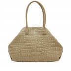 Shopper Waxy Kroko Chelsea Dust, Farbe: taupe/khaki, Marke: Liebeskind Berlin, EAN: 4064657447416, Abmessungen in cm: 36x29x15, Bild 1 von 5