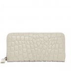 Geldbörse Waxy Kroko Gigi Wallet mit RFID-Schutz Pale Moon, Farbe: beige, Marke: Liebeskind Berlin, EAN: 4064657447454, Abmessungen in cm: 19x9.5x2.5, Bild 1 von 4