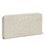 Geldbörse Waxy Kroko Gigi Wallet mit RFID-Schutz Pale Moon, Farbe: beige, Marke: Liebeskind Berlin, EAN: 4064657447454, Abmessungen in cm: 19x9.5x2.5, Bild 2 von 4