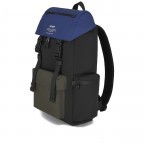 Rucksack WildAlf Sherpa Backpack mit Tablet- und Laptopfach Black, Farbe: schwarz, Marke: Ecoalf, EAN: 8445336146534, Abmessungen in cm: 27.5x50x9, Bild 2 von 4