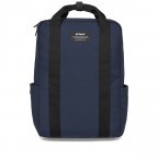Rucksack NarAlf Backpack mit Laptopfach 15 Zoll Midnight Navy, Farbe: blau/petrol, Marke: Ecoalf, EAN: 8445336146466, Abmessungen in cm: 29.5x41x13.5, Bild 1 von 4
