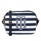 Umhängetasche Poppy Crossover Bag Navy Blue Stripes, Farbe: blau/petrol, Marke: Tommy Hilfiger, EAN: 8720116545975, Abmessungen in cm: 21x17x5, Bild 1 von 3