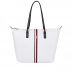 Shopper Poppy Tote Bag White Corporate, Farbe: weiß, Marke: Tommy Hilfiger, EAN: 8720116547931, Abmessungen in cm: 48x32x14, Bild 1 von 3