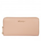 Geldbörse Iconic Large Wallet Zip Around Sandrift, Farbe: beige, Marke: Tommy Hilfiger, EAN: 8720116552911, Abmessungen in cm: 19x10.5x2, Bild 1 von 3