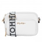 Umhängetasche Iconic Camera Bag Bright White, Farbe: weiß, Marke: Tommy Hilfiger, EAN: 8720116558630, Abmessungen in cm: 21.5x16x7, Bild 1 von 3
