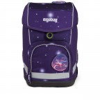 Schulranzen Cubo Galaxy Glow Edition Set 5-teilig Modell 2022 Bärgasus, Farbe: flieder/lila, Marke: Ergobag, EAN: 4057081119622, Abmessungen in cm: 25x40x20, Bild 2 von 13