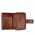 Geldbörse Story Donna Marrone, Farbe: cognac, Marke: The Bridge, EAN: 8033748510786, Abmessungen in cm: 13x10x3, Bild 3 von 4