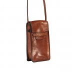 Handytasche Lucrezia Marrone, Farbe: cognac, Marke: The Bridge, EAN: 8033748509452, Abmessungen in cm: 10x18x4, Bild 2 von 6