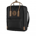 Rucksack Kånken No. 2 Black, Farbe: schwarz, Marke: Fjällräven, EAN: 7323450022112, Abmessungen in cm: 27x38x13, Bild 2 von 7