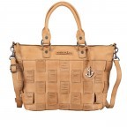 Handtasche New-Lines Philine NL.11154 Sweet Caramel, Farbe: cognac, Marke: Harbour 2nd, EAN: 4046478058507, Abmessungen in cm: 38x26x11, Bild 1 von 8