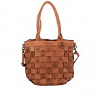 Handtasche New-Lines Karoline NL.11155 Charming Cognac, Farbe: cognac, Marke: Harbour 2nd, EAN: 4046478058538, Abmessungen in cm: 46.5x36.5x6, Bild 1 von 7