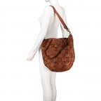 Handtasche New-Lines Karoline NL.11155 Charming Cognac, Farbe: cognac, Marke: Harbour 2nd, EAN: 4046478058538, Abmessungen in cm: 46.5x36.5x6, Bild 5 von 7