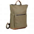 Rucksack Japan Okayama mit Laptopfach 13 Zoll Fallen Rock, Farbe: taupe/khaki, Marke: Aunts & Uncles, EAN: 4250394975804, Abmessungen in cm: 26x40x15, Bild 2 von 7