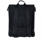 Rucksack Buckle Rolltop Black, Farbe: schwarz, Marke: Rains, EAN: 5711747498740, Abmessungen in cm: 34x47x12, Bild 2 von 5