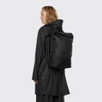 Rucksack Buckle Rolltop Black, Farbe: schwarz, Marke: Rains, EAN: 5711747498740, Abmessungen in cm: 34x47x12, Bild 4 von 5