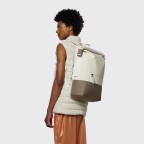 Rucksack Buckle Rolltop Fossil, Farbe: beige, Marke: Rains, EAN: 5711747498764, Abmessungen in cm: 34x47x12, Bild 3 von 5