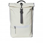 Rucksack Rolltop Reflective mit Laptopfach 16 Zoll Fossil, Farbe: beige, Marke: Rains, EAN: 5711747499358, Abmessungen in cm: 32x48x10, Bild 1 von 7