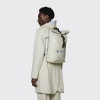 Rucksack Rolltop Reflective mit Laptopfach 16 Zoll Fossil, Farbe: beige, Marke: Rains, EAN: 5711747499358, Abmessungen in cm: 32x48x10, Bild 3 von 7