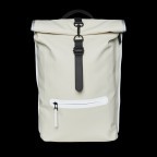 Rucksack Rolltop Reflective mit Laptopfach 16 Zoll Fossil, Farbe: beige, Marke: Rains, EAN: 5711747499358, Abmessungen in cm: 32x48x10, Bild 5 von 7
