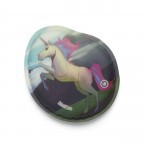 Klettie Sound-Blinki Einhorn, Farbe: weiß, Marke: Ergobag, EAN: 4057081122448, Abmessungen in cm: 10x9x2, Bild 2 von 3