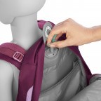 Rucksack Mate 30 Liter Berry Bubbles, Farbe: rosa/pink, Marke: Coocazoo, EAN: 4047443468895, Abmessungen in cm: 30x44x23, Bild 4 von 9