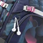 Rucksack Mate Cloudy Peach, Farbe: blau/petrol, Marke: Coocazoo, EAN: 4047443474278, Abmessungen in cm: 30x44x23, Bild 7 von 9