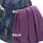 Rucksack Mate Cloudy Peach, Farbe: blau/petrol, Marke: Coocazoo, EAN: 4047443474278, Abmessungen in cm: 30x44x23, Bild 8 von 9