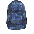 Rucksack Mate 30 Liter Deep Matrix, Farbe: blau/petrol, Marke: Coocazoo, EAN: 4047443468451, Abmessungen in cm: 30x44x23, Bild 1 von 9