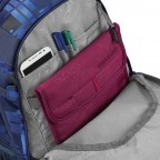 Rucksack Mate Deep Matrix, Farbe: blau/petrol, Marke: Coocazoo, EAN: 4047443468451, Abmessungen in cm: 30x44x23, Bild 3 von 9