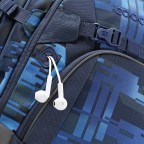 Rucksack Mate 30 Liter Deep Matrix, Farbe: blau/petrol, Marke: Coocazoo, EAN: 4047443468451, Abmessungen in cm: 30x44x23, Bild 7 von 9