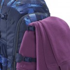 Rucksack Joker Deep Matrix, Farbe: blau/petrol, Marke: Coocazoo, EAN: 4047443477248, Abmessungen in cm: 30x42x20, Bild 7 von 11