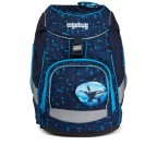 Schulranzen Pack Lumi Edition Set 6-teilig Modell 2022 TiefseetauchBär, Farbe: blau/petrol, Marke: Ergobag, EAN: 4057081119318, Abmessungen in cm: 25x35x22, Bild 2 von 15