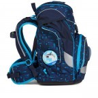 Schulranzen Pack Lumi Edition Set 6-teilig Modell 2022 TiefseetauchBär, Farbe: blau/petrol, Marke: Ergobag, EAN: 4057081119318, Abmessungen in cm: 25x35x22, Bild 3 von 15