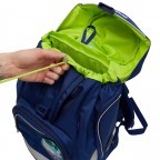 Schulranzen Pack Lumi Edition Set 6-teilig Modell 2022 TiefseetauchBär, Farbe: blau/petrol, Marke: Ergobag, EAN: 4057081119318, Abmessungen in cm: 25x35x22, Bild 9 von 15