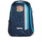 Schulranzen Pack Lumi Edition Set 6-teilig Modell 2022 TiefseetauchBär, Farbe: blau/petrol, Marke: Ergobag, EAN: 4057081119318, Abmessungen in cm: 25x35x22, Bild 10 von 15
