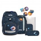 Schulranzen Pack Galaxy Glow Edition Set 6-teilig Modell 2022 KoBärnikus, Farbe: blau/petrol, Marke: Ergobag, EAN: 4057081119332, Abmessungen in cm: 25x35x22, Bild 1 von 12