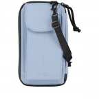 Umhängetasche / Geldbörse FU43-1169 mit Handyfach Hellblau, Farbe: blau/petrol, Marke: Blackbeat, EAN: 8720629073408, Abmessungen in cm: 11x20x5, Bild 1 von 6
