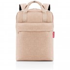 Rucksack Allday Backpack M mit Laptopfach 15 Zoll Twist Coffee, Farbe: beige, Marke: Reisenthel, EAN: 4012013727962, Abmessungen in cm: 30x39x13, Bild 1 von 3