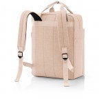 Rucksack Allday Backpack M mit Laptopfach 15 Zoll Twist Coffee, Farbe: beige, Marke: Reisenthel, EAN: 4012013727962, Abmessungen in cm: 30x39x13, Bild 2 von 3