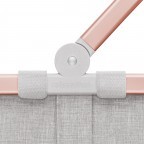 Einkaufskorb Carrybag Frame Twist Sky Rose, Farbe: grau, Marke: Reisenthel, EAN: 4012013726293, Abmessungen in cm: 48x29x28, Bild 6 von 6