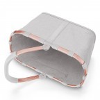 Einkaufskorb Carrybag Frame Twist Sky Rose, Farbe: grau, Marke: Reisenthel, EAN: 4012013726293, Abmessungen in cm: 48x29x28, Bild 4 von 6