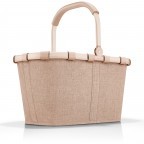Einkaufskorb Carrybag Frame Twist Coffee, Farbe: beige, Marke: Reisenthel, EAN: 4012013727931, Abmessungen in cm: 48x29x28, Bild 1 von 6