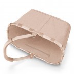 Einkaufskorb Carrybag Frame Twist Coffee, Farbe: beige, Marke: Reisenthel, EAN: 4012013727931, Abmessungen in cm: 48x29x28, Bild 4 von 6