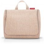 Kulturbeutel Toiletbag XL zum Aufhängen Twist Coffee, Farbe: beige, Marke: Reisenthel, EAN: 4012013727993, Abmessungen in cm: 28x23x10, Bild 2 von 4
