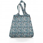 Falttasche Mini Maxi Shopper Viola Celeste, Farbe: blau/petrol, Marke: Reisenthel, EAN: 4012013727269, Abmessungen in cm: 43.5x63x6, Bild 1 von 2