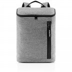 Rucksack Overnighter Backpack M mit Laptopfach 15 Zoll Twist Silver, Farbe: anthrazit, Marke: Reisenthel, EAN: 4012013726842, Abmessungen in cm: 30x41x15, Bild 1 von 3