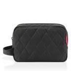 Kulturbeutel Cosmetic Pouch Rhombus Black, Farbe: schwarz, Marke: Reisenthel, EAN: 4012013726873, Abmessungen in cm: 26x17x9, Bild 2 von 2