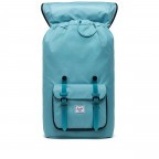 Rucksack Little America mit Laptopfach 15 Zoll Volumen 23 Liter Neon Blue, Farbe: grün/oliv, Marke: Herschel, EAN: 0828432529766, Abmessungen in cm: 28.56x49.9x17.78, Bild 2 von 5