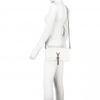 Umhängetasche Divina Bianco, Farbe: weiß, Marke: Valentino Bags, EAN: 8058043056203, Abmessungen in cm: 27x16x6, Bild 5 von 6